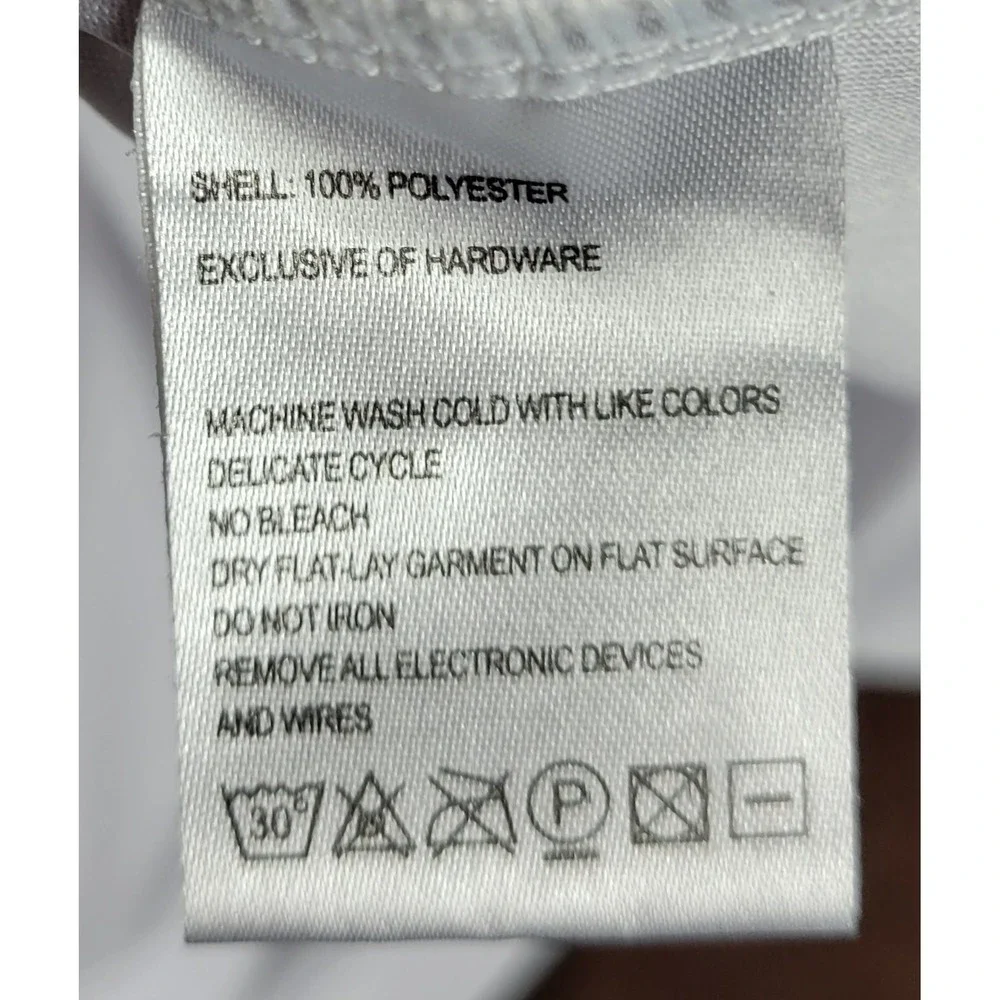 Scottevest TEC Technology Enabled Clothing White Long Sleeve Shirt XL Travel Top
